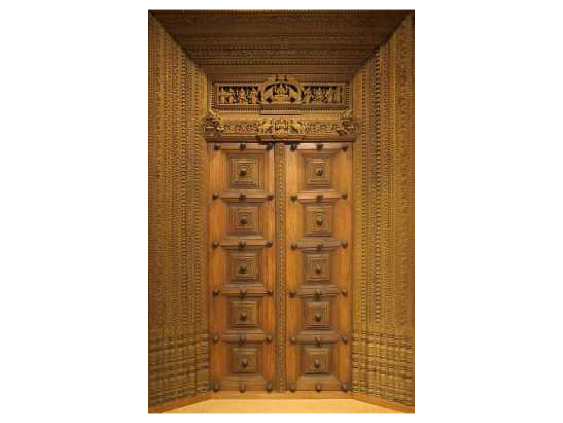 Teak wood  vintage doors